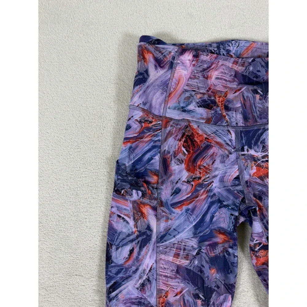 Lululemon Fast And Free High-Rise Tight 28' In Abstract Brushstroke Size 4